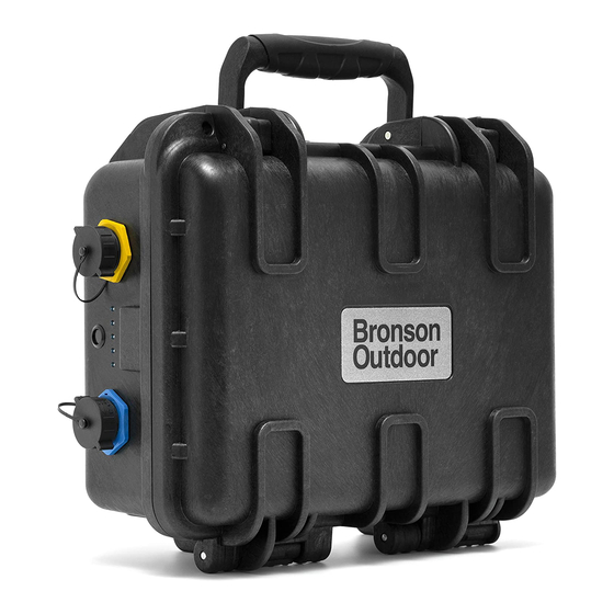 Bronson Outdoor MB35 Handbuch