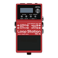 Roland Boss RC-5 Referenz-Anleitung