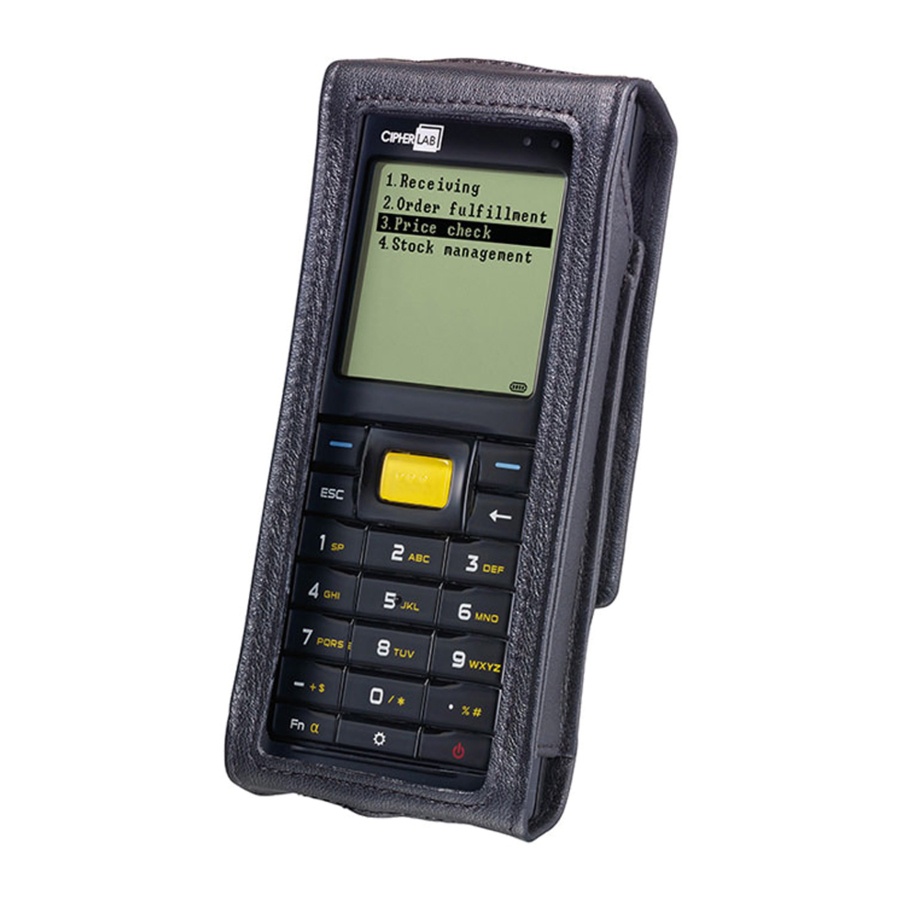 CipherLab 8200 Schnellstartanleitung