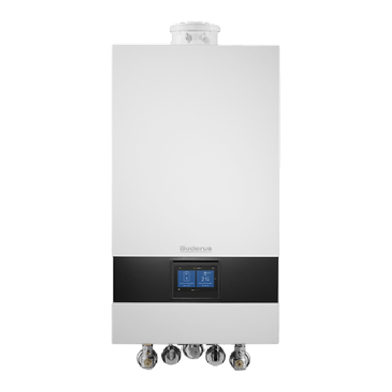 Buderus Logamax plus GB172i.2-24 T50 H Bedienungsanleitung