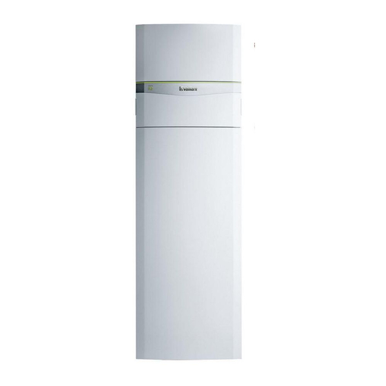 Vaillant flexoCOMPACT exclusive VWF 58/4 Installations- Und Wartungsanleitung