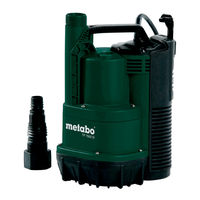 Metabo TP 7500 Si Originalbetriebsanleitung