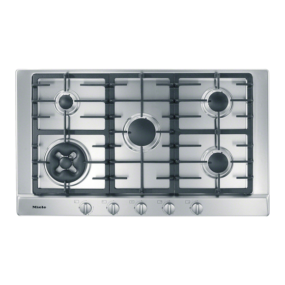 Miele KM 2034 Gebrauchs- Und Montageanweisung