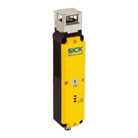 SICK TR110 Lock Betriebsanleitung