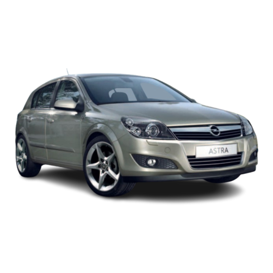 Opel Astra Handbuch