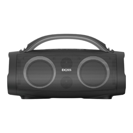 Doss Extreme Boom Pro Schnellstartanleitung