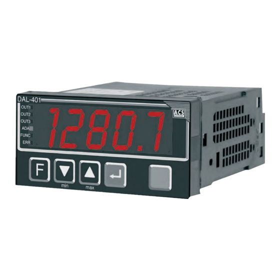 ACS DAL 401 Betriebsanleitung