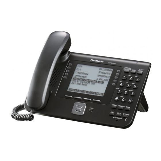 Panasonic KX-UT113 Bedienungsanleitung