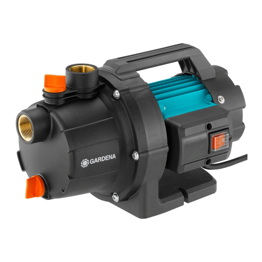 Gardena GP 3000/4 Betriebsanleitung