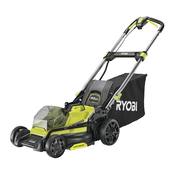 Ryobi RY18LMX40C-240 Anleitung