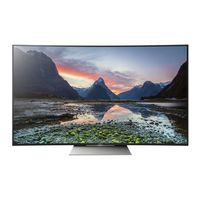 Sony BRAVIA KD-65SD8505 Referenz-Anleitung