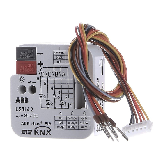 ABB US/U 4.2 Betriebsanleitung