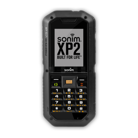 Sonim XP2.10 Spirit Benutzerhandbuch