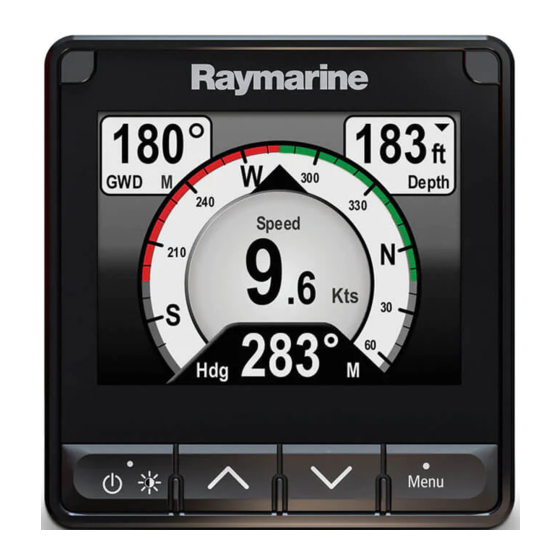 Raymarine i70s Installationanleitung Und Betriebsanleitung