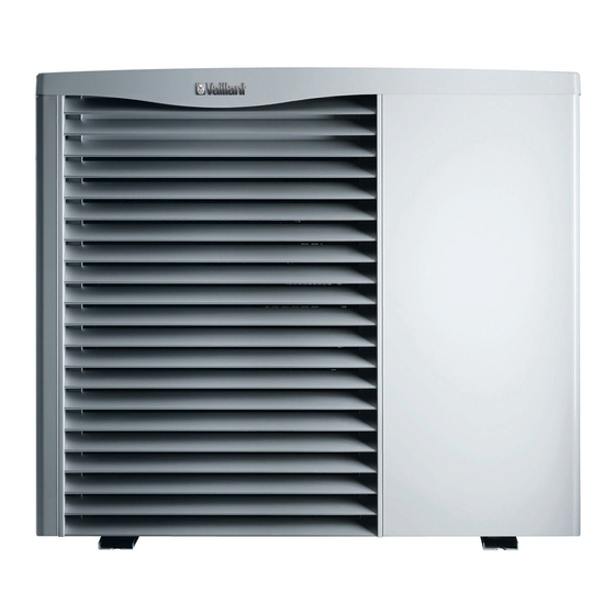 Vaillant aroTHERM VWL 85/2 Betriebsanleitung