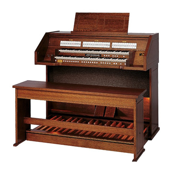 Johannus OPUS 15 Benutzerhandbuch