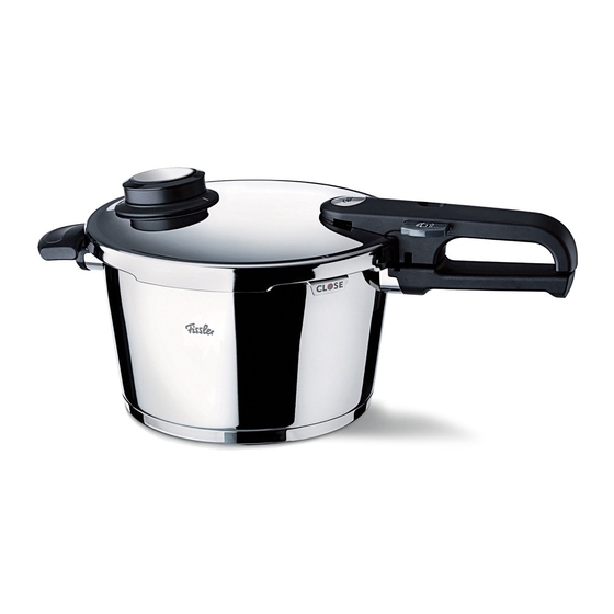 Fissler vitavit premium Gebrauchsanleitung