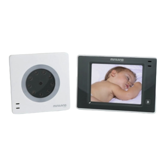 miniland baby digimonitor 3.5 touch Bedienungsanleitung
