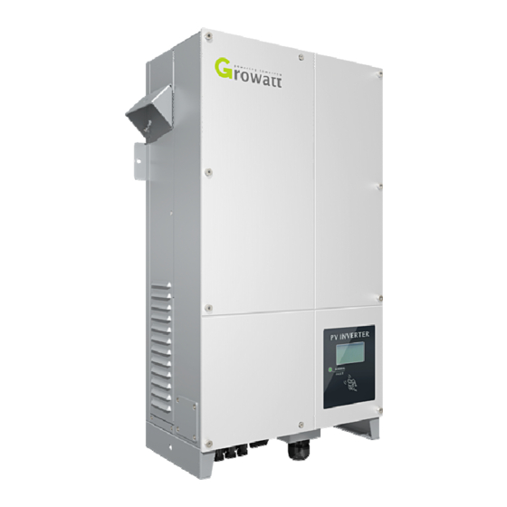 Growatt 7000UE Montage & Betriebsanleitung