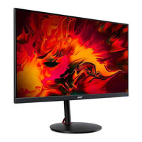 Acer XV252QZbmiiprx Bedienungsanleitung