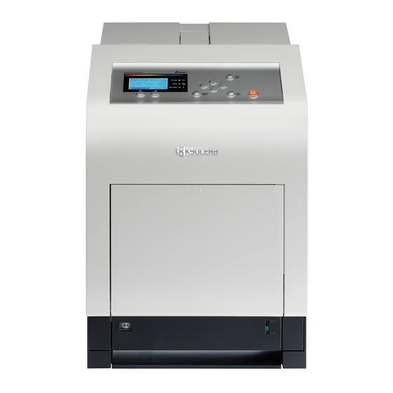 Kyocera Ecosys P7035cdn Bedienungsanleitung