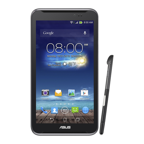 Asus Fonepad Anleitung
