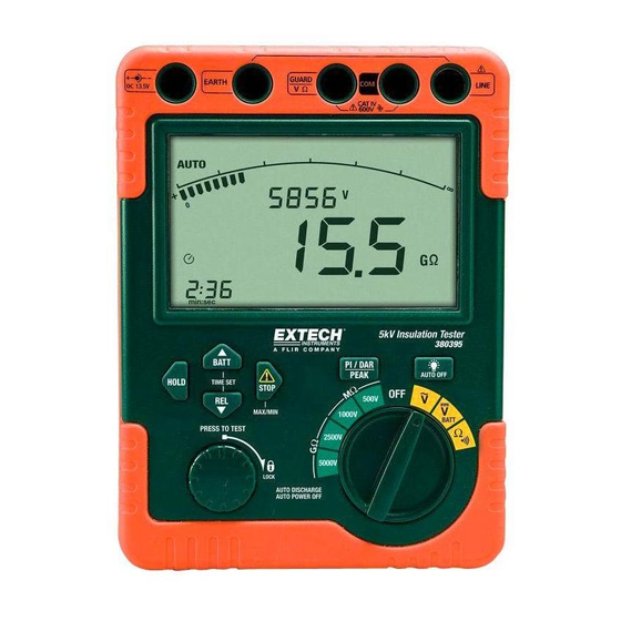 Extech Instruments 380395 Benutzerhandbuch