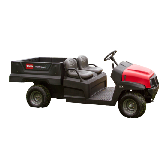 Toro Workman GTX Serie Bedienungsanleitung