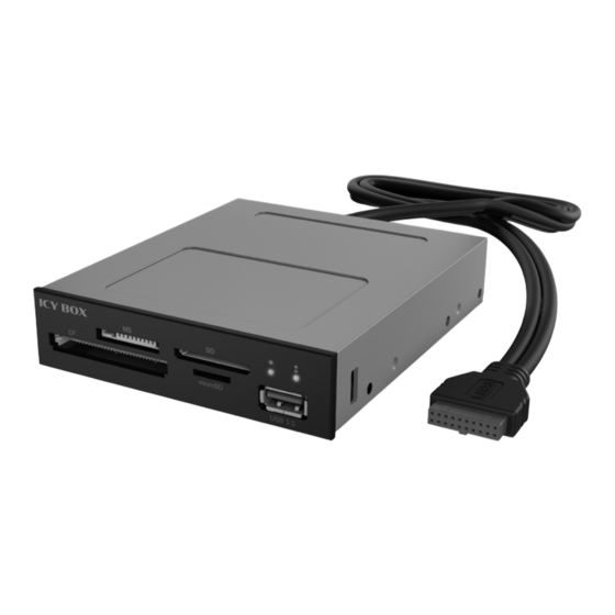 Icy Box IB-872-i3 Handbuch