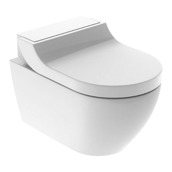 Geberit AQUACLEAN TUMA CLASSIC Bedienungsanleitung