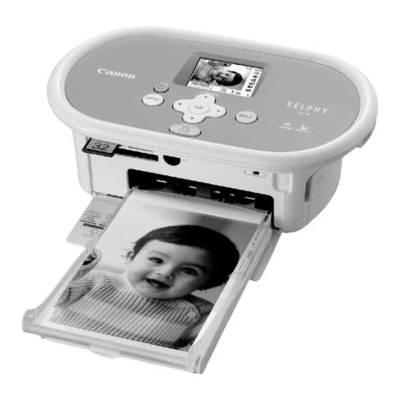 Canon SELPHY CP770 Handbuch