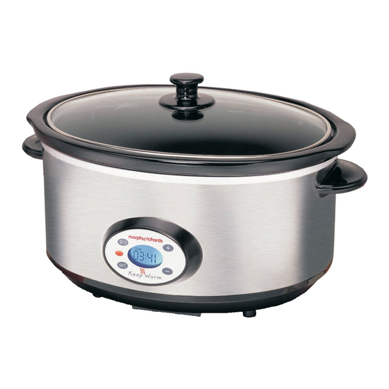 Morphy Richards 48730 Bedienungsanleitung