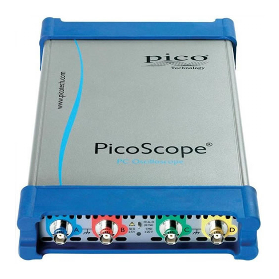 PICO PicoScope 6000-Serie Handbücher