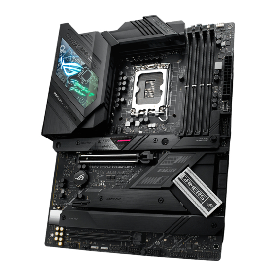 Asus ROG STRIX Z690-F GAMING WIFI Bedienungsanleitung