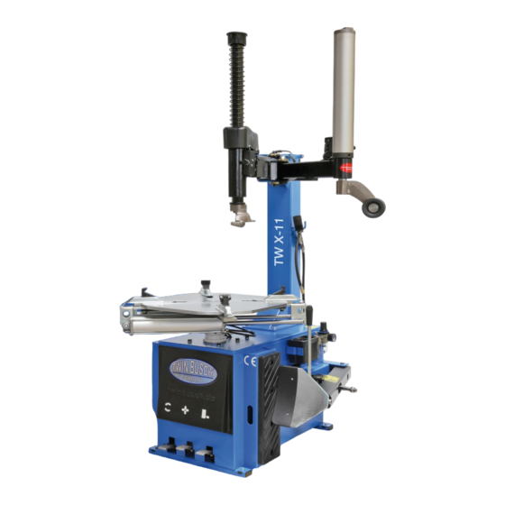 Twin Busch TW X-11 Installation, Bedienung Und Wartung