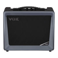 VOX Amplification LTD VX50 GTV Bedienungsanleitung