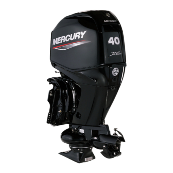 Mercury Marine 40 Jet Betriebs-, Wartungsund Installationshandbuch
