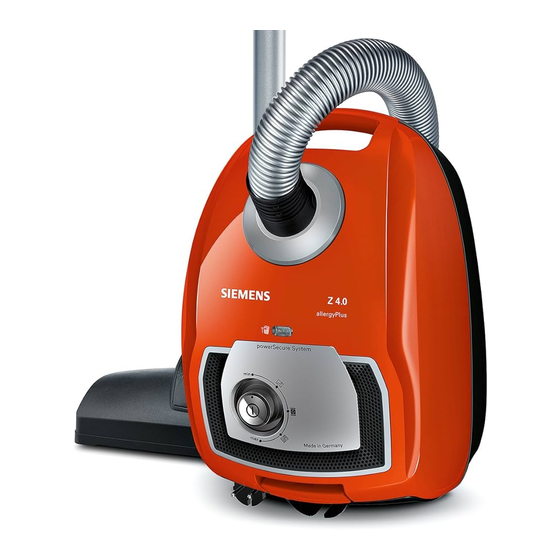 Siemens VS Z4 Gebrauchsanleitung