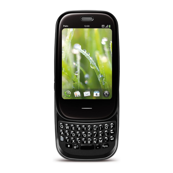 Palm Pre Benutzerhandbuch