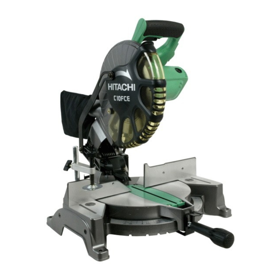 Hitachi C 10FCH Bedienungsanleitung