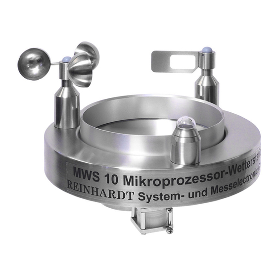 Reinhardt MWS 55 Bedienungsanleitung