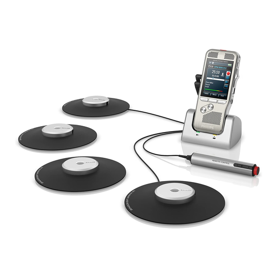 Philips POCKET MEMO DPM8900 Benutzerhandbuch