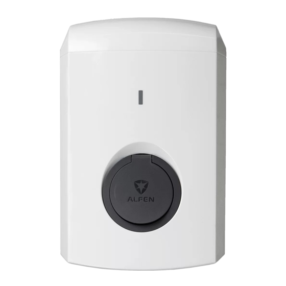 alfen EVE SINGLE S-LINE Installations- Und Benutzerhandbuch
