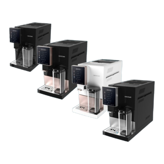 cecotec CREMMAET COMPACTCCINO BLACK Bedienungsanleitung