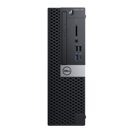 Dell OptiPlex 7060 Small Form Factor Servicehandbuch