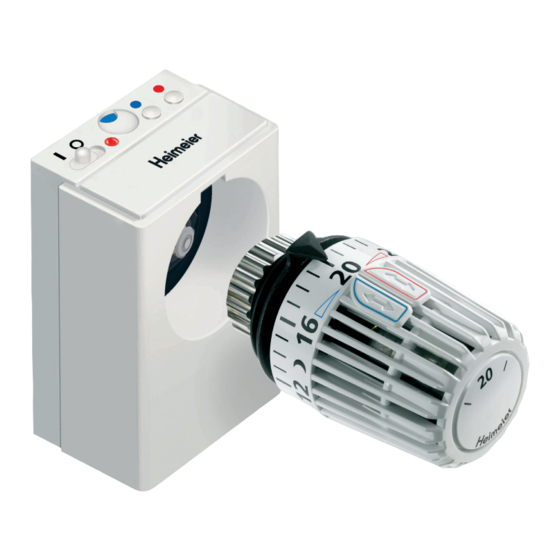 Heimeier E-Pro Bedienungsanleitung