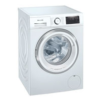 Siemens WM14UR90 Gebrauchs- Und Montageanleitung