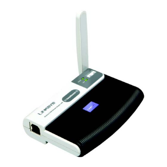 Linksys WUSB54GR Benutzerhandbuch