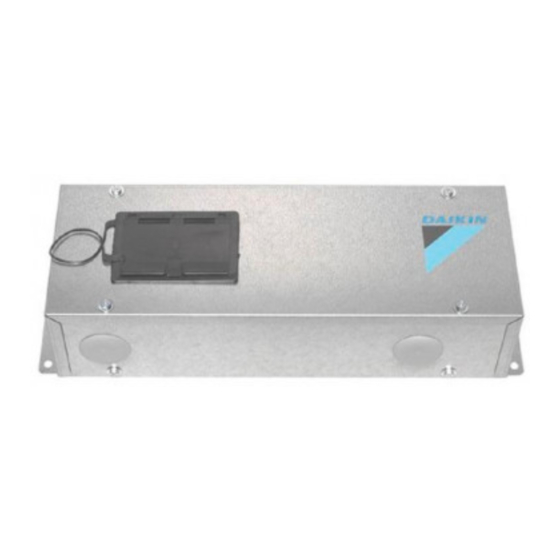 Daikin BRR9A1V1 Installationsanleitung