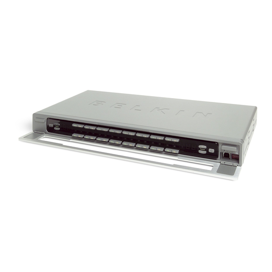 Belkin OmniView ENTERPRISE Quad-Bus Serie Installationsanleitung